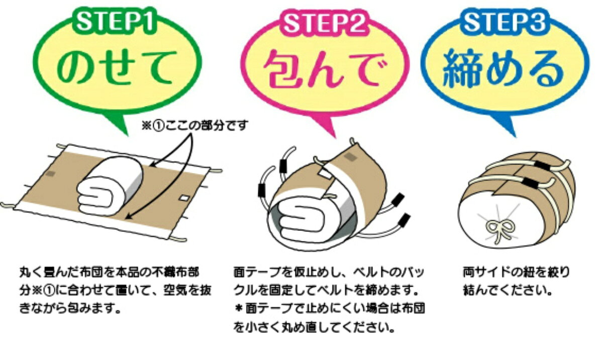 布団収納袋 くるっと匠収納 毛布 肌掛けふとん 2枚収納 （ 収納 布団 ふとん ケース 自立 立てられる 収納袋 布団袋 クローゼット ふとん収納 布団収納ケース 押し入れ 肌掛け布団 コンパクト 簡単 縦置き 筒型 ）【39ショップ】 interior-palette-10152373 インテリアパレット サンプル画像3
