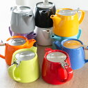 ティーポット 530ml スタンプティーポット 硬質陶器 ( 食洗機対応 紅茶ポット 急須 ポット 茶こし付 茶こし付き ストレーナー付き 片手 ハンドル付き スタッキング 紅茶 ティー おしゃれ ) 【39ショップ】