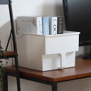 キッチン収納ケース 吊り戸棚ボックス ワイド 浅型 幅24cm 6個セット ( スリム キッチンストッカー 取っ手付き 吊戸棚 ケース ボックス 吊戸棚ボックス 吊り戸棚ストッカー 吊戸棚収納 戸棚収納 収納BOX 吊り戸棚 整理ケース 白 )【39ショップ】
