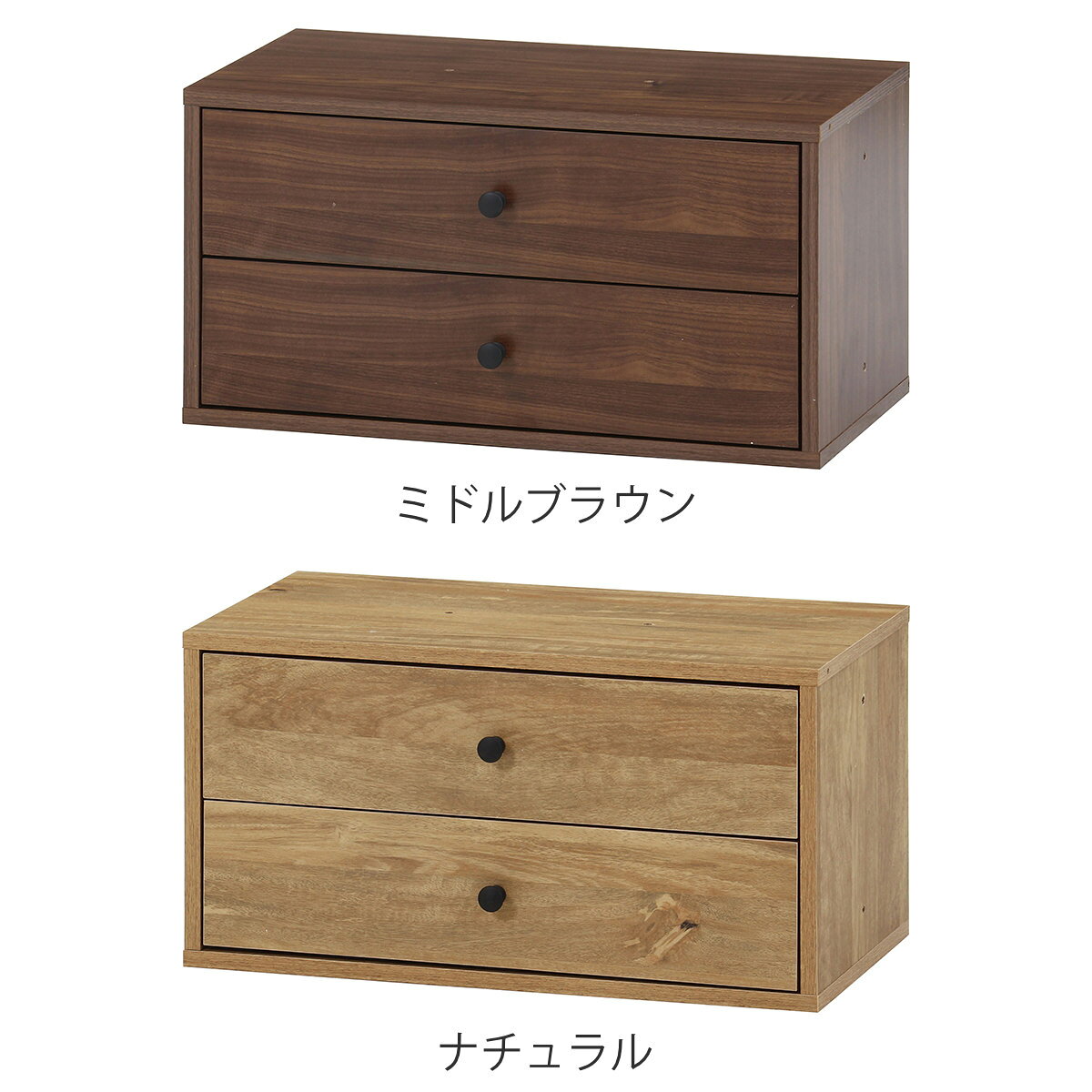インナーボックス EZBO コネクトボックス 引き出し 2段 （ 幅60×奥行32×高さ31cm ...