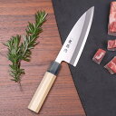 出刃包丁 15cm 龍徳作 八角柄 和包丁 日本製 ( 包丁 片刃 刺身 魚包丁 魚 捌く でば包丁 150mm 150ミリ ステンレス 職人 燕三条 木柄 錆...