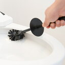 トイレブラシ交換用 ダスパースタイル DS-207 ( トイレ掃除 トイレ ブラシのみ シンプル おしゃれ 掃除用品 掃除グッズ ブラック ) 【39ショップ】