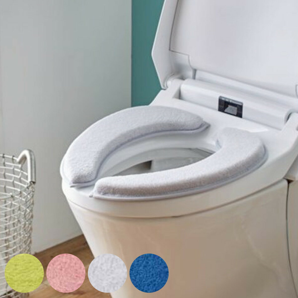 便座クッション マシュマロ便座クッション （ 便座 カバー 吸着 便座カバー トイレカバー 厚手 日本製 消臭 U型 O型 洗浄暖房型 ポータブル トイレ 洗濯OK 無地 ）【39ショップ】
