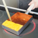 卵焼き器 13×18cm IH対応 銅 ステンレス二層鋼 こだわりの道具 日本製 ( ガス火対応 フライパン 玉子焼き器 エッグパン 国産 角長型 長方形 銅製...