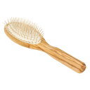 Redecker レデッカー ヘアブラシ ウッドピンブラシ 21.5cm オリーブ ( ヘッドスパ ブラシ クシ くし 柄付き マッサージ 頭 頭皮 コンパクト...