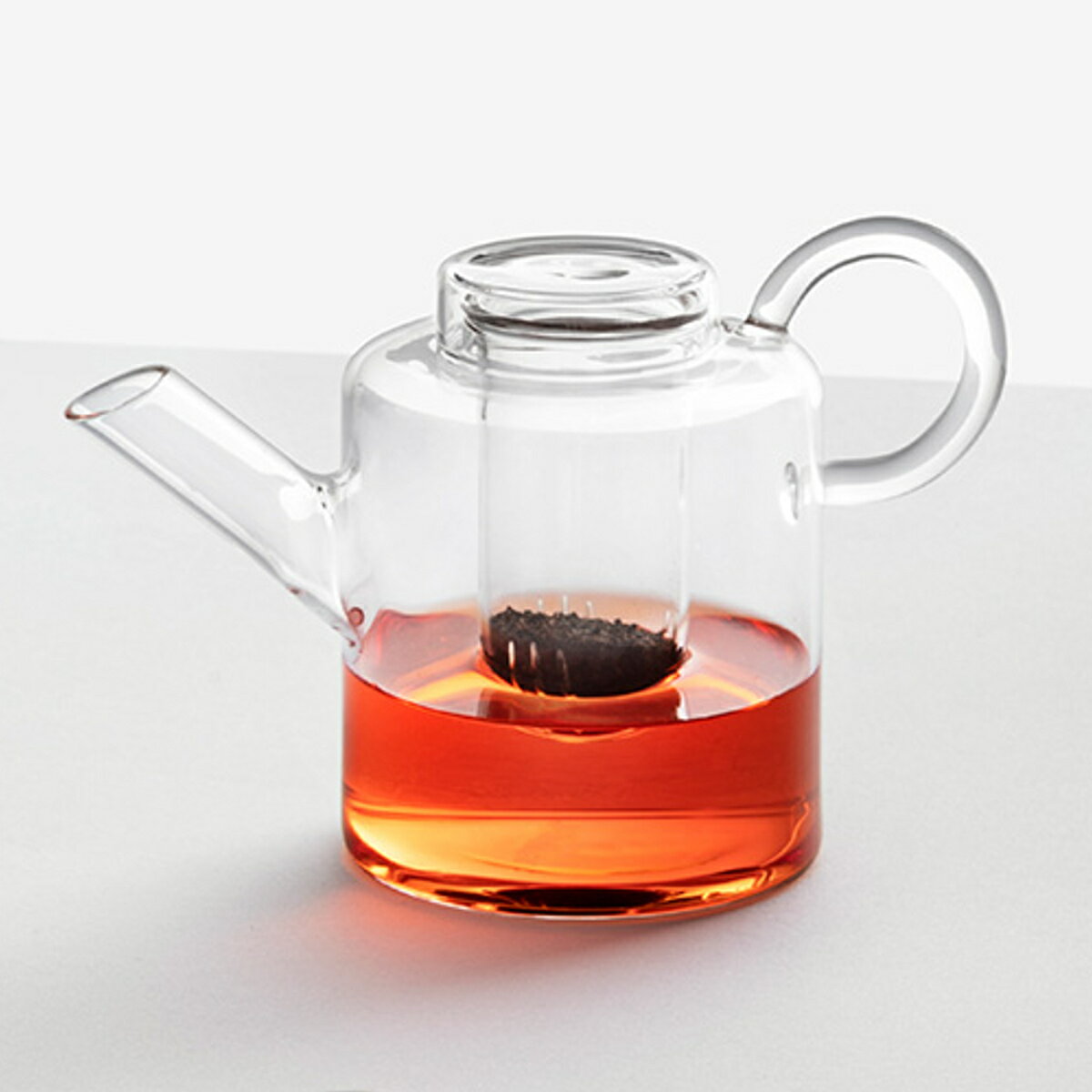 ティーポット イッケンドルフミラノ 9359518S PIUMA 420ml （ 食洗機対応 ichendorf ガラス イタリア ミラノ 茶こし付き ポット ハンドメイド おしゃれ プレゼント ギフト ）【39ショップ】