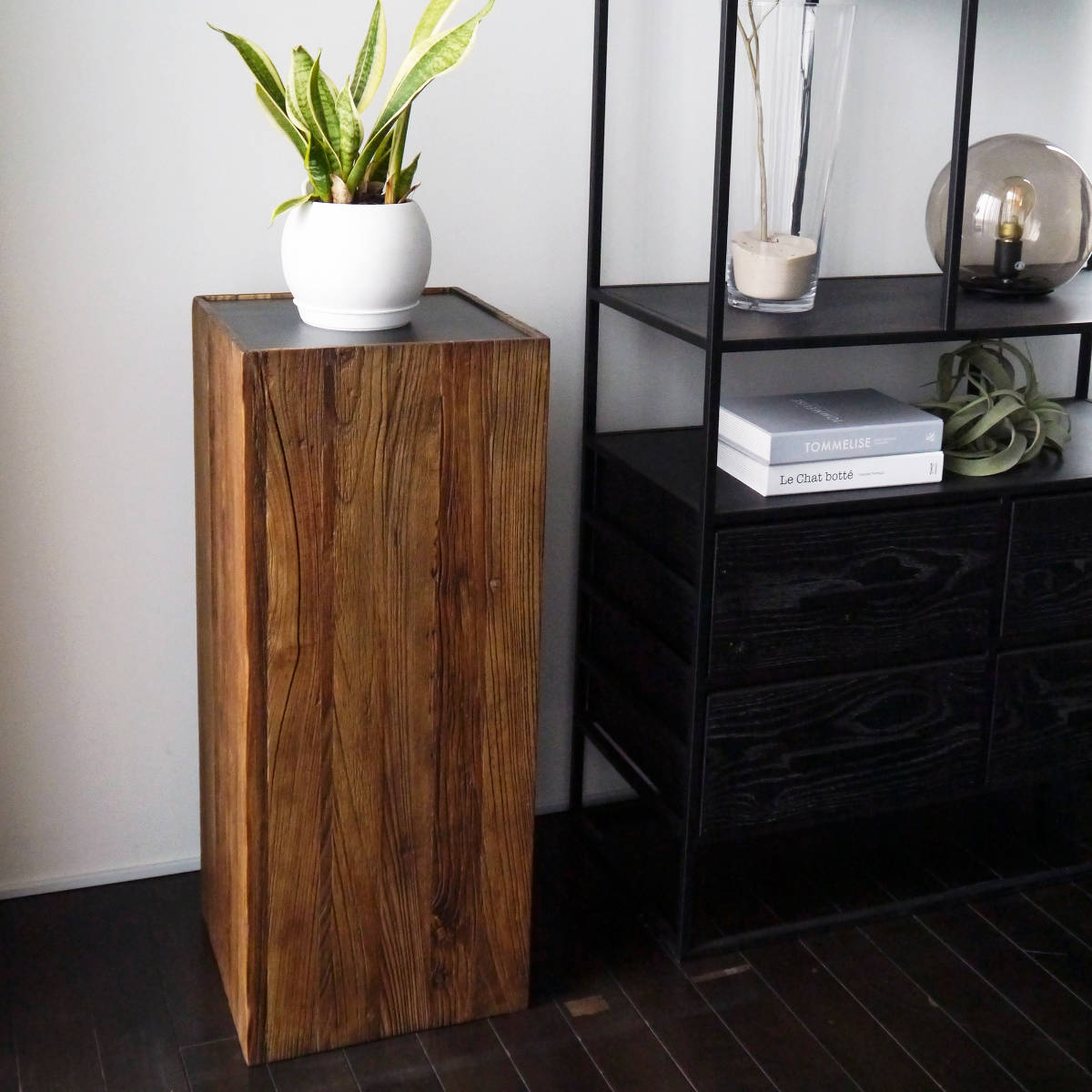 サイドテーブル 北欧 木製 コンソールテーブル 高さ85cm （ インテリア テーブル ナイトテーブル ディ..