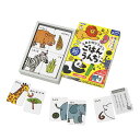 絵合わせカード どうぶつ ごはんとうんち 知育 おもちゃ ( 知育玩具 絵合わせ 柄合わせ カードゲーム 子供 キッズ 幼児 知育おもちゃ カード 動物 食育 ...