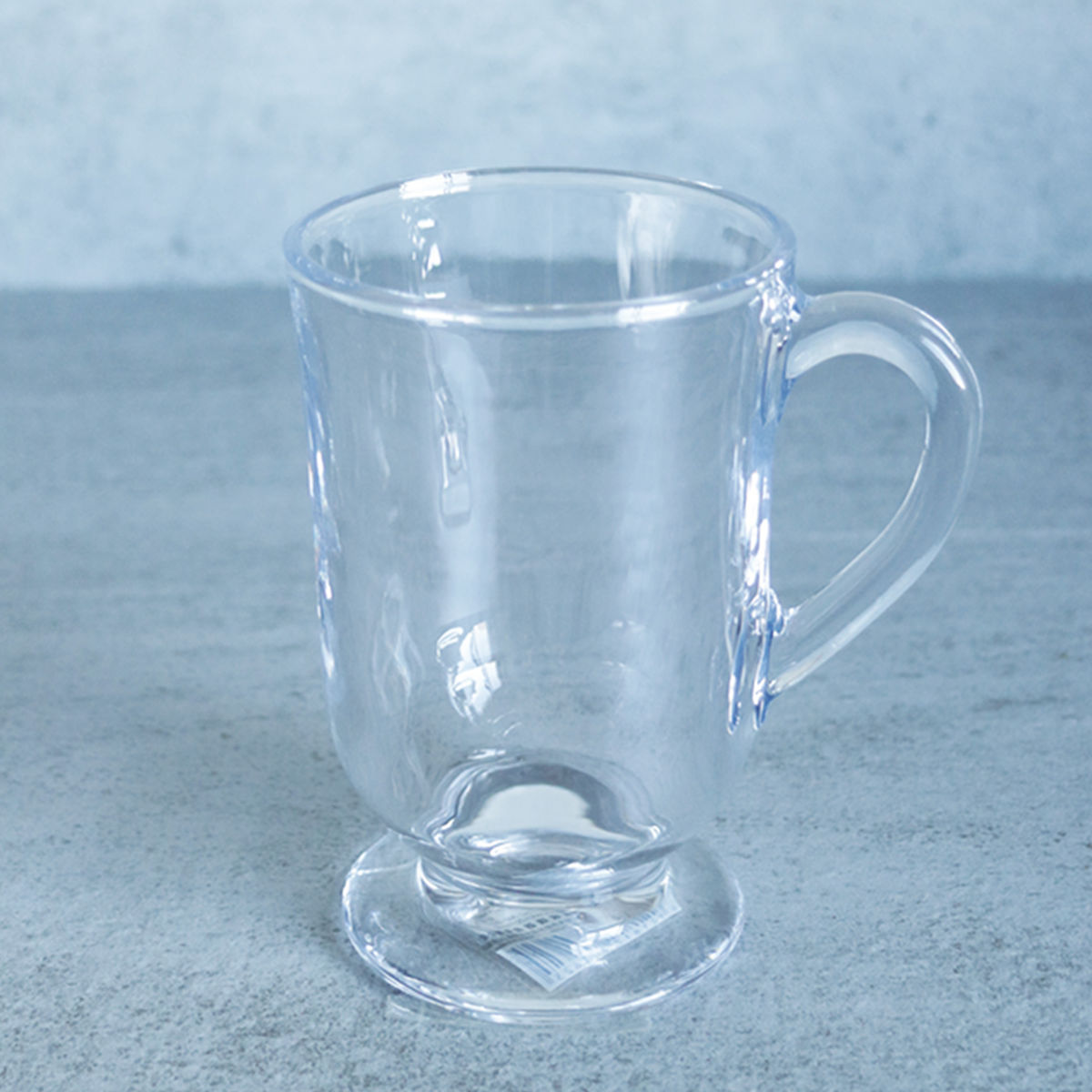 デザート食器 glaffe Juice Cup type 1 （ 300ml ガラス ジュースカップ グラッフェ 脚付き アイスコーヒー ビールグラス コップ グラス おしゃれ かわいい カフェ風 映え クリア 透明 ）【39ショップ】 interior-palette-10205891 インテリアパレット パッケージ画像