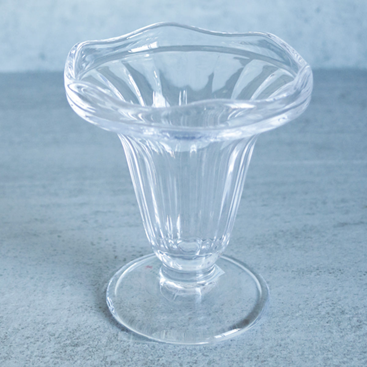 デザート食器 glaffe Parfait Cup （ 160ml ガラス パフェカップ グラッフェ デザートカップ パフェグラス 脚付き おしゃれ かわいい カフェ風 映え クリア 透明 ）【39ショップ】 interior-palette-10205892 インテリアパレット サンプル画像2