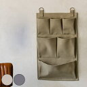 壁掛け収納 モンテシック ウォールポケット L ( 壁掛け ポケット収納 3段 合皮 壁面収納 ポケット 吊り下げ 小物入れ 小物収納 レターケース フェイクレザー 収納ポケット おしゃれ レターホルダー リビング 壁 ) 【39ショップ】