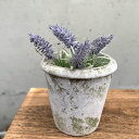 植木鉢 モスティーク コニックポット M 直径14.5cm フラワーポット ( プラントポット プランターポット 鉢 鉢植え セメント ポット 穴あり 水抜き穴...