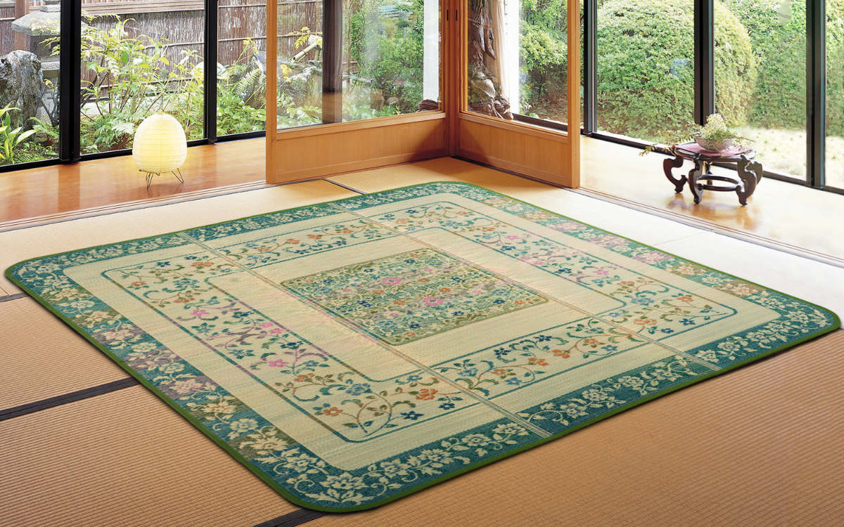 畳 い草ラグ エンペラー 200×250 3畳 滑り止め無し い草 畳マット ( ラグ マット 上敷き フローリング畳 置き畳 い草マット い草カーペット フロア畳 防音 和風 敷物 湿気対策 )【39ショップ】 [3]