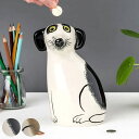 貯金箱 Hannah Turner Money box Dog 犬 ( ハンナターナー マネーボックス コイン マネーバンク 500円玉 貯まる コイン入れ 5...