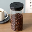ハリオ 保存容器 1L 珈琲キャニスター L ( HARIO 耐熱ガラス ガラス 密閉 食洗機対応 キャニスター 保存 容器 ガラス容器 ガラスびん ガラス瓶 ...