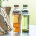 ハリオ フィルターインボトル ポータブル 400ml プラスチック FIBP-40 ( HARIO 食洗機対応 冷水筒 水差し 麦茶ポット 水さし 冷水ポット ...