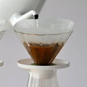 ハリオ ドリッパー 1〜4杯用 茶茶ドリッパー ブーケ 耐熱ガラス ( HARIO 食洗機対応 ティー ティーグッズ ティー用品 紅茶 ハーブティー お茶 ハン...