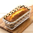 ハリオ パウンドケーキ型 24cm 耐熱ガラス ( HARIO 食洗機対応 電子レンジ対応 オーブン対応 ケーキ 型 耐熱皿 四角 レクタングル 耐熱ガラス製 ...