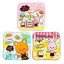 ハンカチ タオルハンカチ ミニタオル プチタオル プチ6 3Pヘッダ ラビクマカフェ アニマル 動物 3枚セット ( 子供 子ども 女の子 クマ くま ウサギ うさぎ ハリネズミ はりねずみ カフェ こども 幼稚園 保育園 小学生 )【39ショップ】