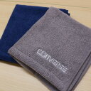 ハンドタオル コンバース CONVERSE 34×35cm ( タオル タオルハンカチ 手拭き 手洗い 綿100 吸水 デイリータオル スポーツブランド ネイビ...