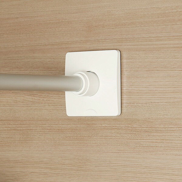 突っ張りホルダー マグネット 突ぱりサポート板 物干しホルダー 突っ張り棒 マグネット ( つっぱり棒 浴室 室内干し 伸縮 受け 伸縮自在 突っ張りポール 補...