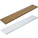 棚板 LABRICO ラブリコ パイン集成材 白 茶 幅60×奥行10×高さ1.5cm ( パイン材 木材 長さ60cm 板 DIY ディスプレイ 飾り棚 壁面...