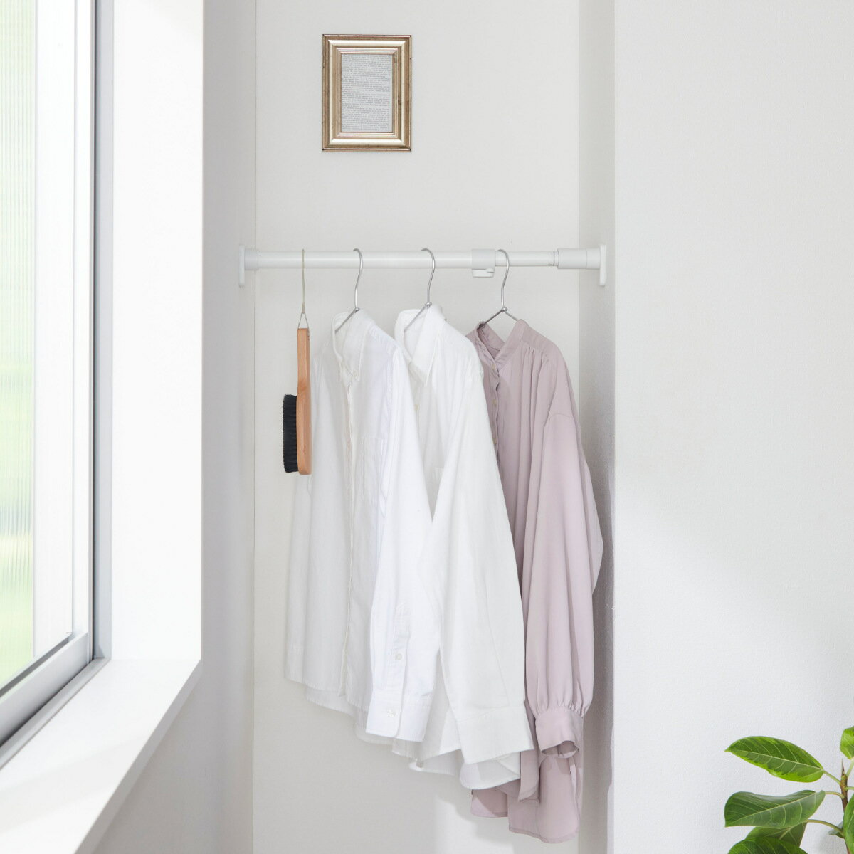 突っ張り棒 50S 3個セット 取付寸法50〜75cm ジャッキ式 ( つっぱり棒 強力 伸縮棒 つっぱり 棒 収納 収納用品 室内物干し コート掛け 突っ張り...