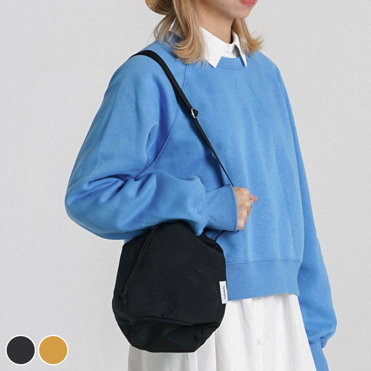 ショルダーバッグ hellolulu チコ CHICO （ バッグ レディース ショルダー かばん 鞄 クロスボディ スリングバッグ 軽い ハロルル 斜め掛け クロスバッグ ポシェット 軽量 巾着 3way 手持ち 撥水 内ポケット メンズ おしゃれ ）【39ショップ】