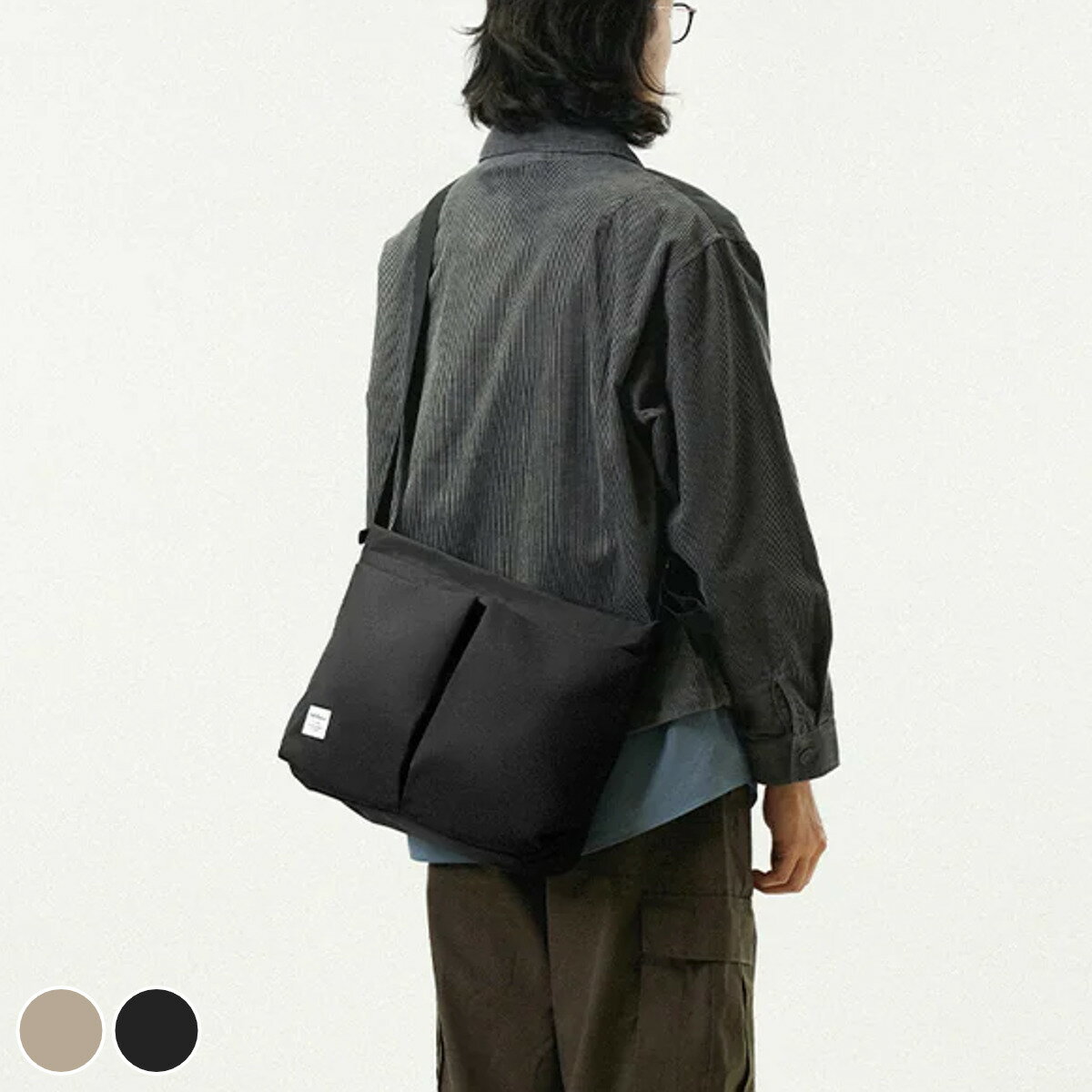 ショルダーバッグ hellolulu ジャム JAM 7L （ ハロルル バッグ トートバッグ 横型 レディース メンズ 鞄 かばん 2way 軽い 撥水 通学 通勤 肩掛け 手提げ ファスナー付き PC収納 A4 おしゃれ ）