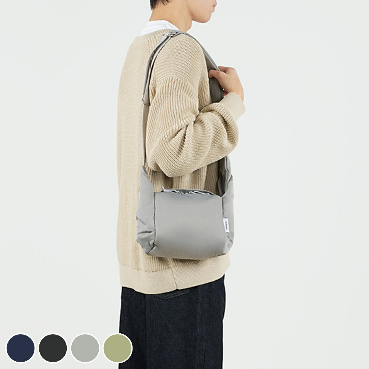 ショルダーバッグ hellolulu ミロ マイルズ MILO MILES Sサイズ Mサイズ （ ハロルル バッグ ショルダー クロスボディ レディース メンズ 撥水 軽量 ナイロン ポシェット ミニショルダー 斜め掛け 肩掛け ファスナー コンパクト ）