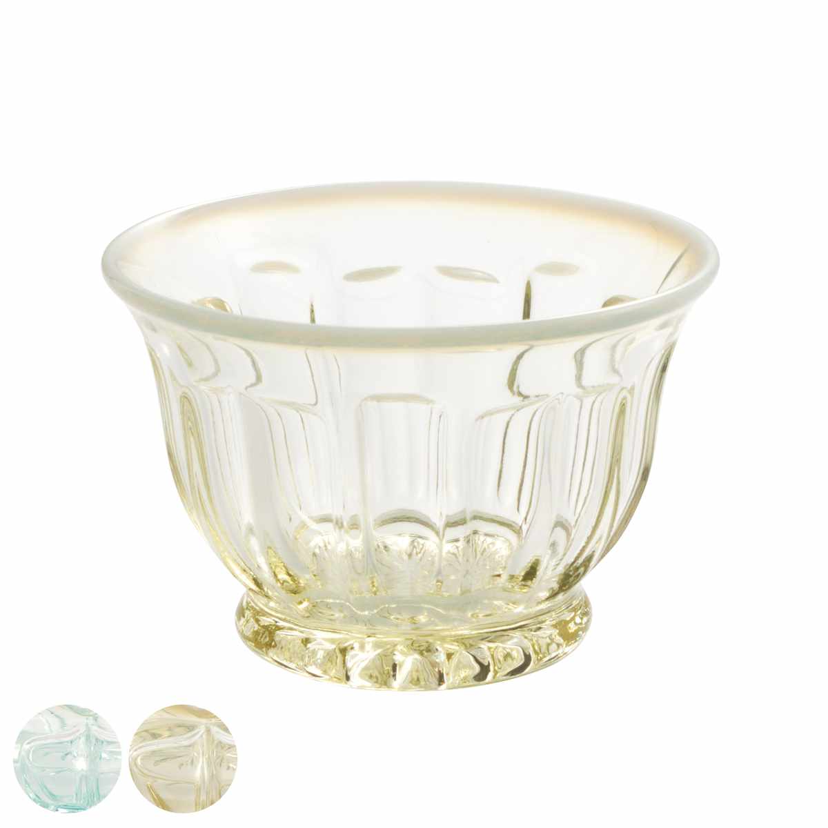 廣田硝子グラス冷茶雪の花同色6個セット