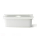 バターケース ホーロー製 200g HoneyWare 富士ホーロー ( バター容器 バター保存 バター用ケース 保存容器 ホーロー容器 琺瑯容器 琺瑯製品 角...