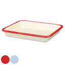 バット Mサイズ 約25x20.5cm ホーロー製 富士ホーロー Honey Ware ( 角バット 琺瑯バット 調理バット 約25×20.5cm オーブン対応...