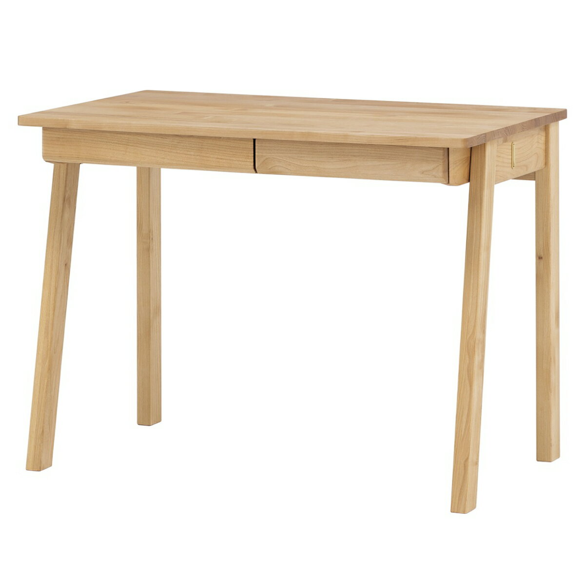 学習机シンプル幅100cm引出し付...