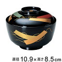吸物椀 木製 松川椀 短冊 本漆塗 手描き磨蒔絵 お椀 食器 業務用 ( 送料無料 椀 汁椀 味噌汁椀 吸物 吸い物 本漆塗 味噌汁 蓋付き 漆 塗り 漆塗り ...