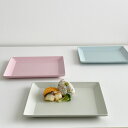 スクエアプレート 26cm プラスチック ( 食洗機対応 電子レンジ対応 プレート 平皿 大皿 盛皿 メイン皿 スクエア メインプレート ワンプレート ランチ ...
