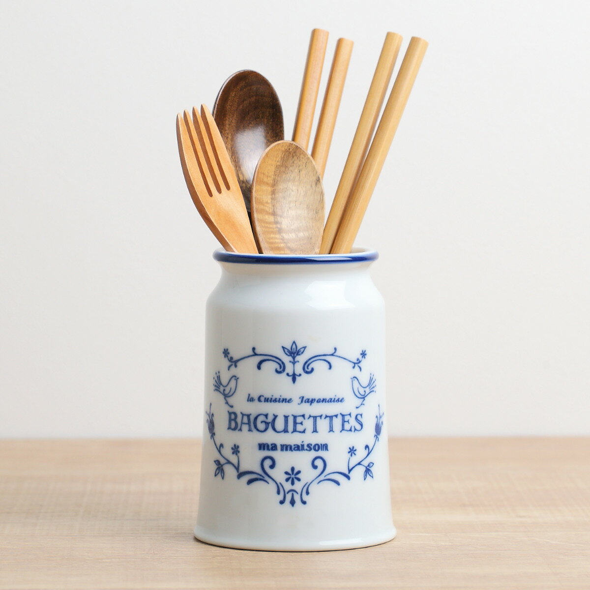 箸立て キュジーヌ （ 陶器 日本製 カトラリースタンド ツールスタンド キッチンツールスタンド 箸置き..