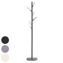 ポールハンガー スモーキーカラー 天然木 cime 約高さ170cm ( 送料無料 コートハンガー 衣類収納 洋服掛け コート掛け スリム 洋服収納 衣類掛け ...