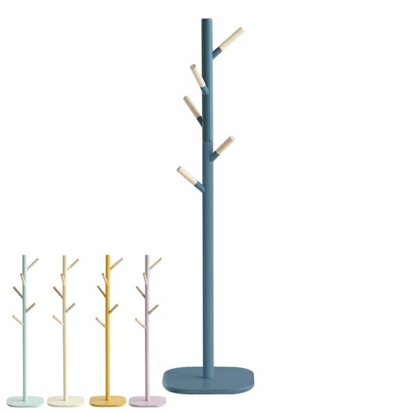 ポールハンガー キッズ フック5本付き 収納 洋服掛け ( 送料無料 コートハンガー パイプハンガー ハンガー掛け 子ども用 こども用 キッズ家具 子ども部屋 ...