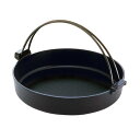 すき焼き鍋 24cm IH対応 鉄製 すき鍋 