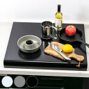 コンロカバー システムキッチン用 ( 幅60cm用 幅75cm用 スチール ステンレス 日本製 レンジガード レンジカバー ガスコンロカバー ガスレンジカバー ...