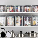 保存容器 取っ手付き ( 浅型 深型 単品〜8個セット 6.3L 9.5L 食品保存容器 保存ケース 乾物保存容器 吊り戸棚ボックス 収納ボックス 整理ケース ...