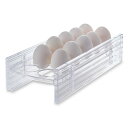 冷蔵庫収納 Egg Rack エッグラック ( 日本製 卵ケース たまごケース プラスチック 12個 卵トレー たまごトレー 卵入れ たまごいれ 卵収納 たまご収納 卵 たまご 入れ トレー 冷蔵庫 収納 整理 冷蔵庫ラック 10個 )【39ショップ】