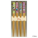 箸 4膳入り 23cm ディズニー フルーツ 木製 日本製 ( お箸 はし 大人 木 天然木 和食器 カトラリー ミッキー ミニー ドナルド デイジー おはし ...