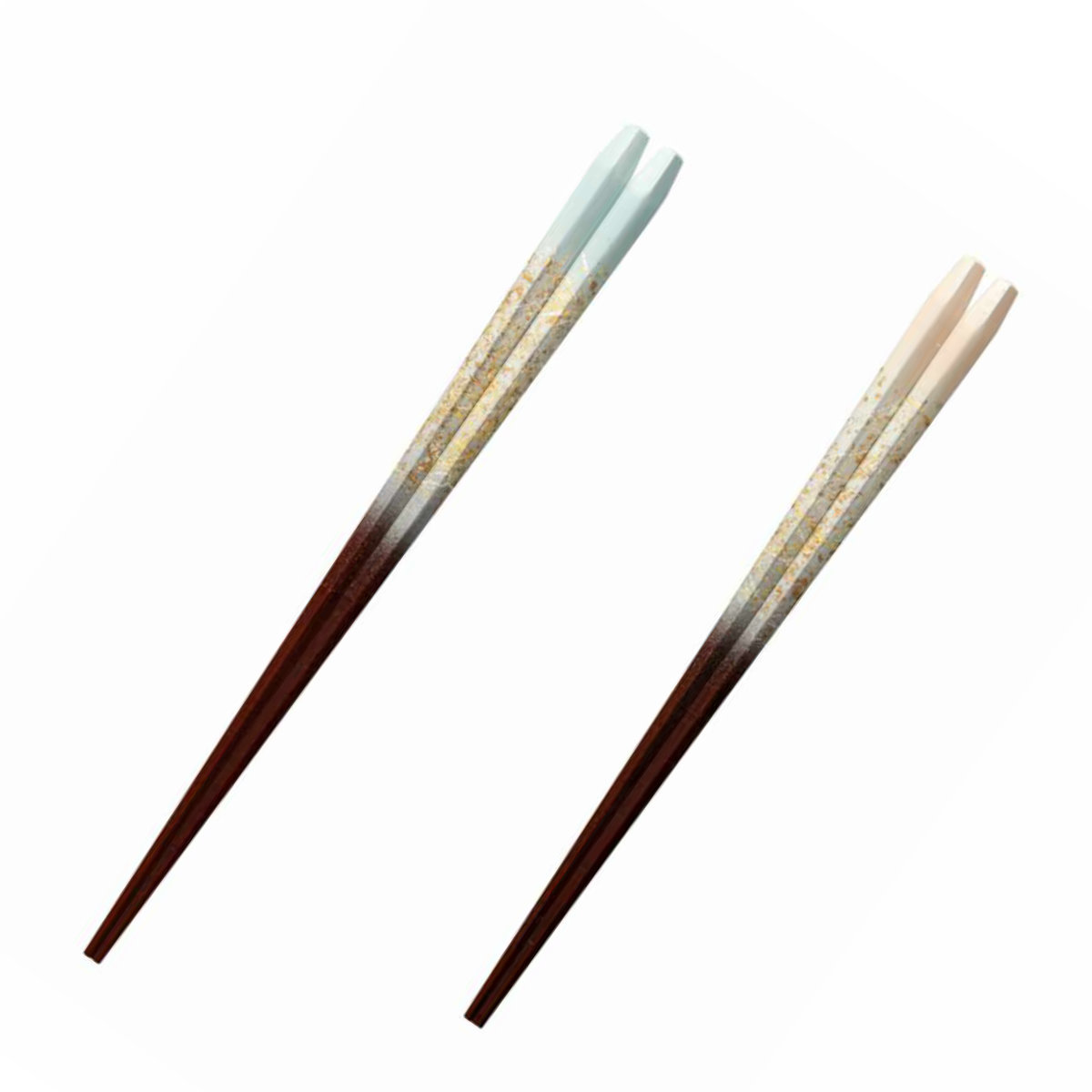 金属制  - 箸 21cm 23cm 一双 京都金彩 木製 （ お箸 はし おはし ハシ カトラリー 若狭塗り 日本製 天然木 自宅用 普段使い 持ちやすい 大人 おしゃれ 贈り物 プレゼント ギフト 高級 ）【39ショップ】