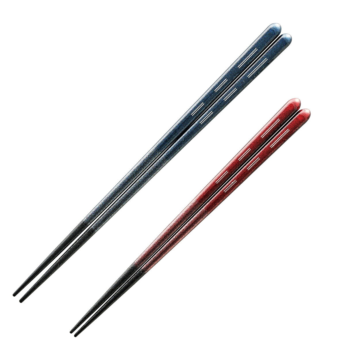 箸 食洗箸 スパークル （ お箸 はし おはし ハシ カトラリー 21cm 23cm 塗り箸 角 滑り止め 大人 和食器 食洗機対応 ）【39ショップ】 interior-palette-10206364 インテリアパレット パッケージ画像
