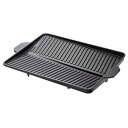 ヘルシー焼肉プレート 角型 ガス火専用 ( カセットコンロ対応 グリルプレート 焼肉グリル カセットコンロ用鉄板 卓上コンロ用鉄板 調理器具 調理用品 キッチン...