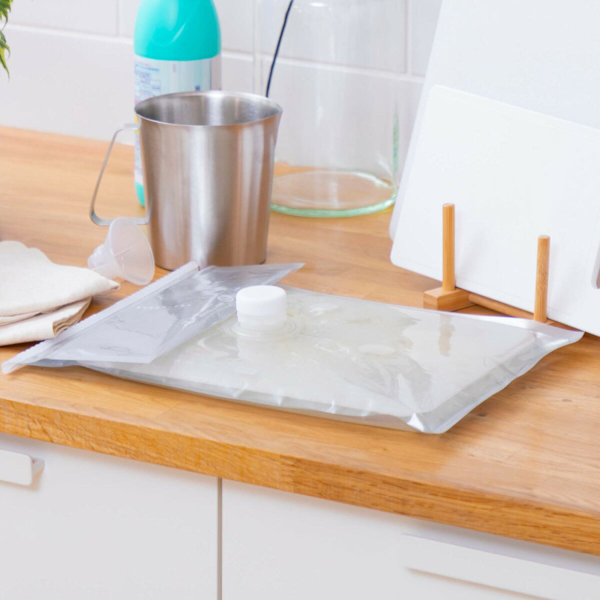 まな板除菌用袋 幅25.5×長さ48cm ( まな板 除菌 つけ置き 密閉 漬け置き 漬け置き用 つけ置き用 袋 ケース 容器 除菌ケース 殺菌 消毒 洗浄 漂...