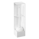 トイレブラシ ケース付き RETTO ( トイレ ブラシ 高さ39 ケースセット トイレ掃除 そうじ トイレ用ブラシ 便器 清掃 汚れ 柄付き シンプル トイレ...
