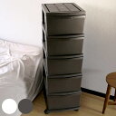 チェスト エミングシーヴォ 5段 ( 送料無料 幅34cm プラスチック キャスター付き 収納 引き出し タンス 収納ケース 日本製 プラスチックチェスト 衣装ケース A4 収納チェスト 収納ボックス プラスチック製 おしゃれ シンプル ) 【39ショップ】